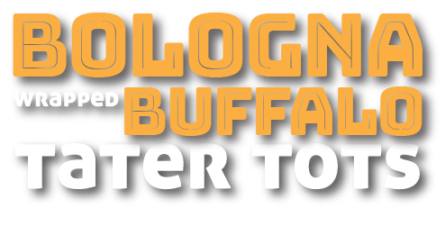 Bologna-Wrapped Buffalo Tater Tots